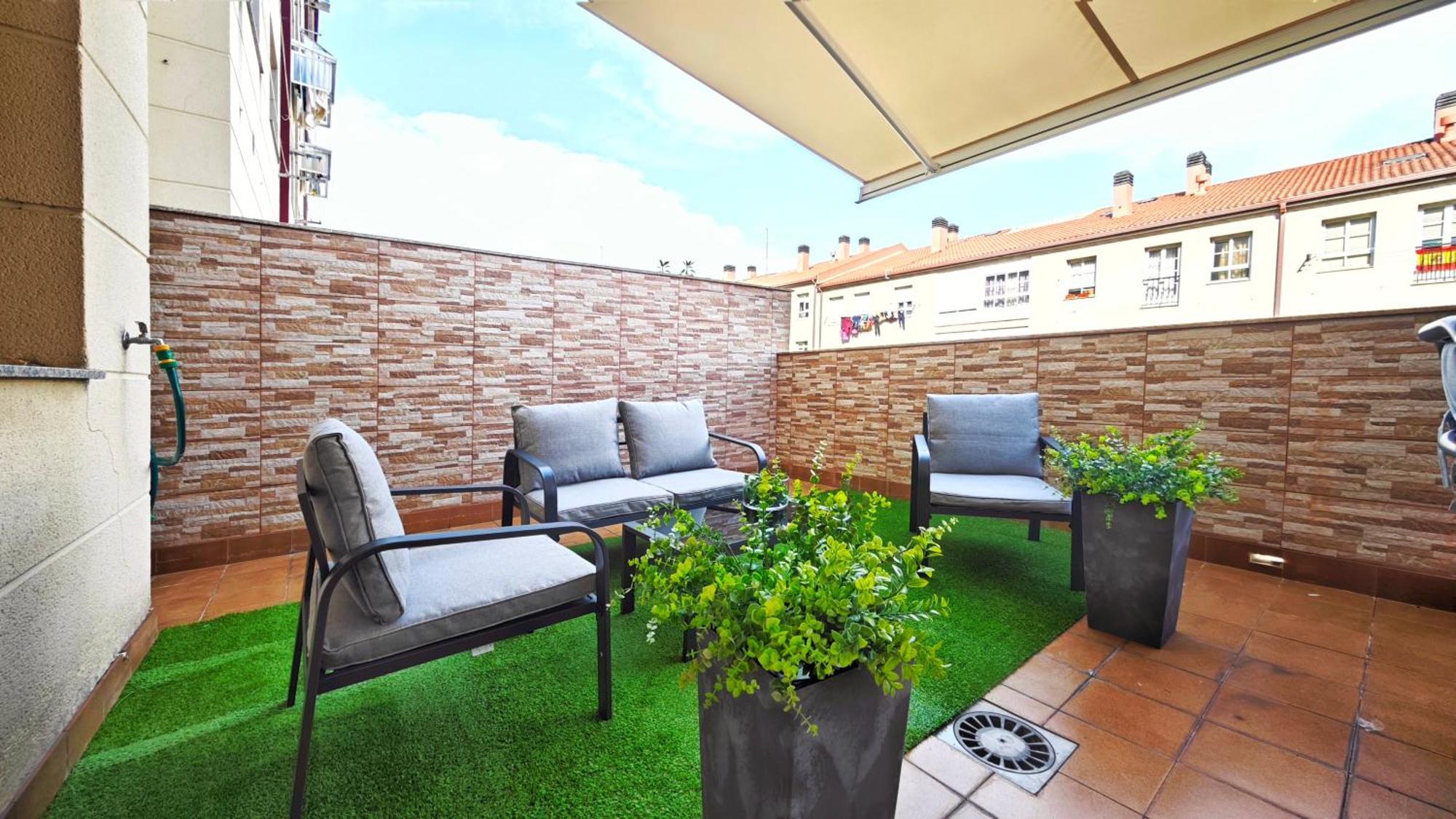Piso Centrico Santiago De Compostela Con Amplia Terraza Lägenhet Exteriör bild