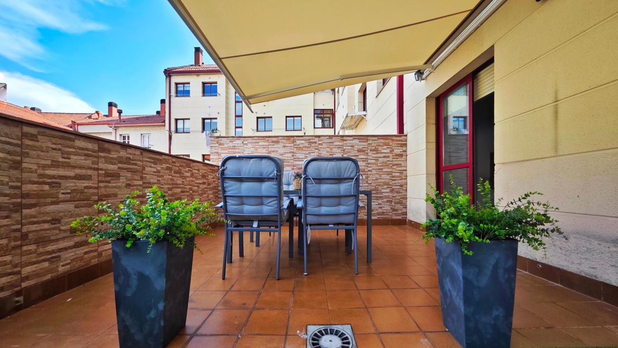 Piso Centrico Santiago De Compostela Con Amplia Terraza Lägenhet Exteriör bild