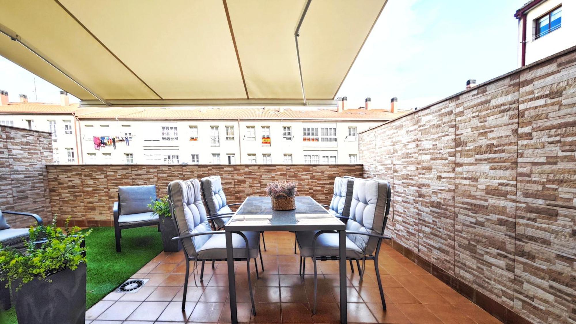 Piso Centrico Santiago De Compostela Con Amplia Terraza Lägenhet Exteriör bild